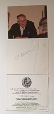 David Hockney autograph