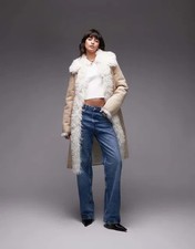 Luxury Afghan Coat Faux Suede