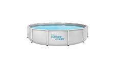 Summer Waves 12ft Round Frame Family Pool - 6056L