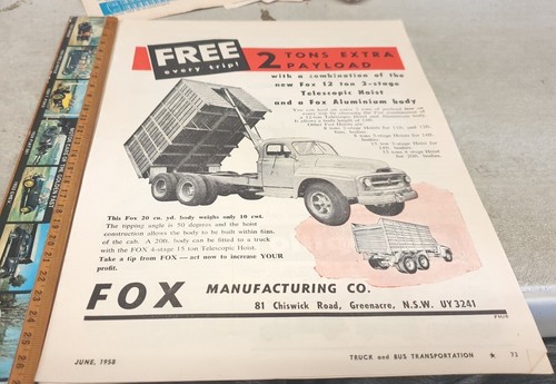 1958 international truck with - 1958,