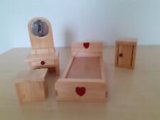 Dolls House Bedroom Set