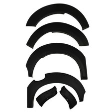 WIDE WHEEL ARCHES BLACK FENDER FLARES 70mm EXTENSION FOR ISUZU D-MAX RT 12-20