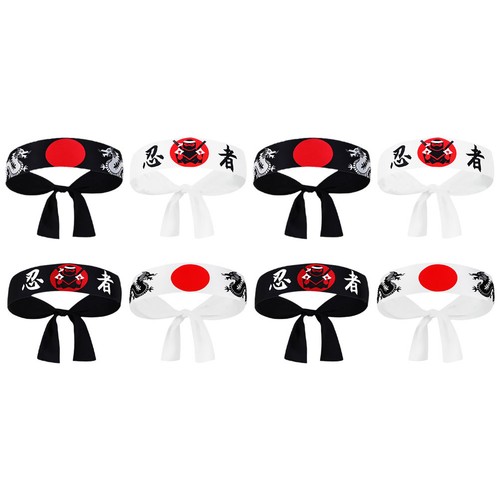 8pcs japanese headband - japanese,
