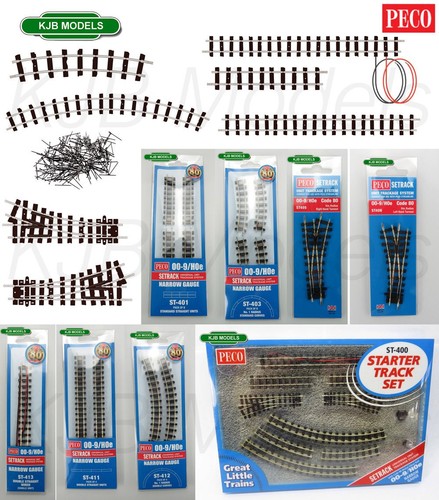 Peco oo9 hoe track points - hoe,