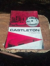 Vintage 1971 Castleton Caravan Range Brochure From Sherborne, Dorset