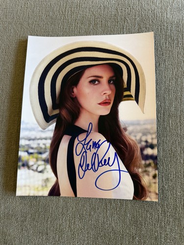 Lana del rey signed 8x10 - del,