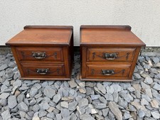Pair of Edwardian Mahogany