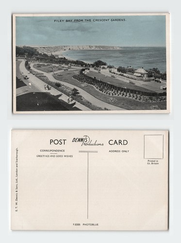 Vintage postcard filey bay - postcard,