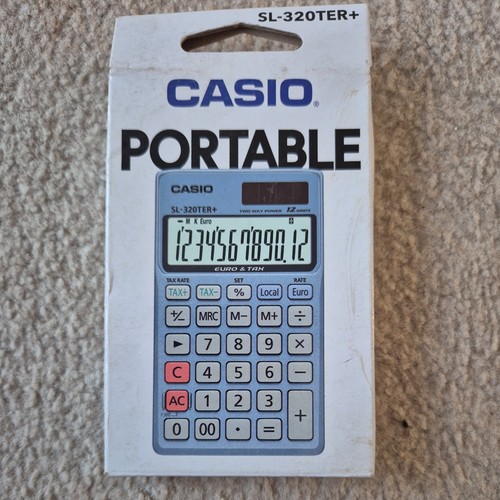 New casio 320ter - new,