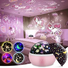 Star Unicorn Projector, Unicorn Gifts for Girls Toys Age 2 3  4 Year Old Girl
