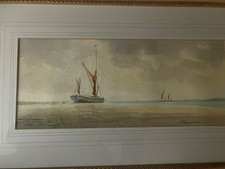 Two framed watercolour