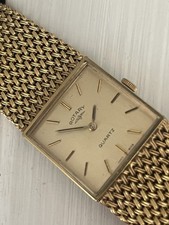 Rotary Tank Gold Plated Mens