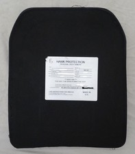 Hawk RF1 Ballistic Plate Black Stab Vest Upgrade Like NIJ L3 SAPI BPH02B Single
