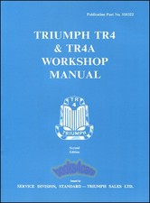 TR4 TRIUMPH SHOP MANUAL