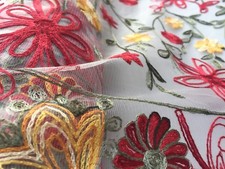 Embroidered french lace - embroidered,
