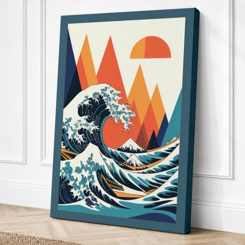 Wave and mountain descent - and,