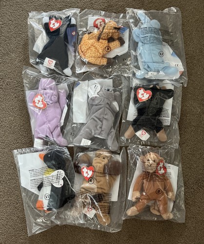 Teenie beanie babies - ty, mc