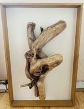 Framed Driftwood Wall Art