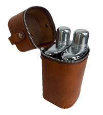 Vintage Leather Bound Double