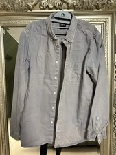 Men’s Zara Grey Denim Shirt Size L