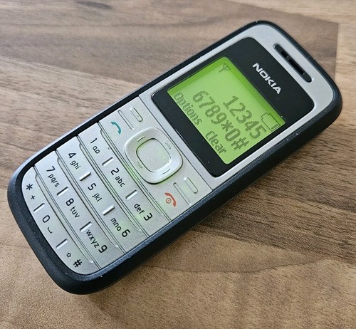 Nokia 1200 black - black, unlocked