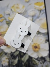 Miffy hair clips 2 pcs Miffy