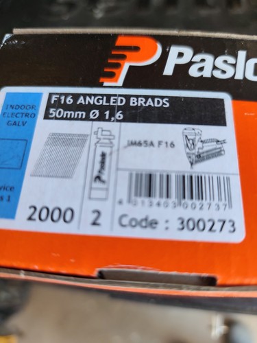 Paslode f16 angled brads 50mm - f16,