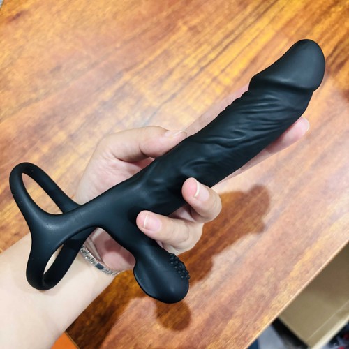 Double penetration dildo ring - dildo,