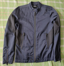 Diesel Bomber Biker Style Jacket Size S Small - Navy - Black Gold Collection?