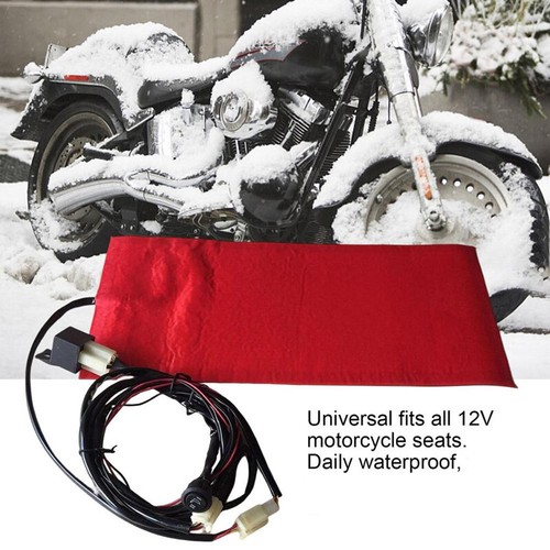 Motorcycle seat heated - heated, cushion