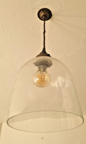 Heels glass bell lamp lighting - heels,