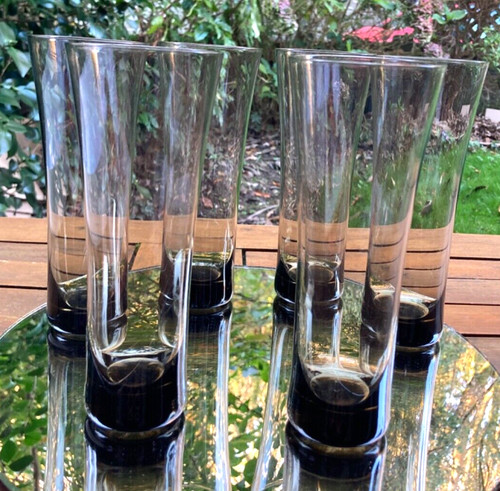 Set hand blown mcm - set, smoke