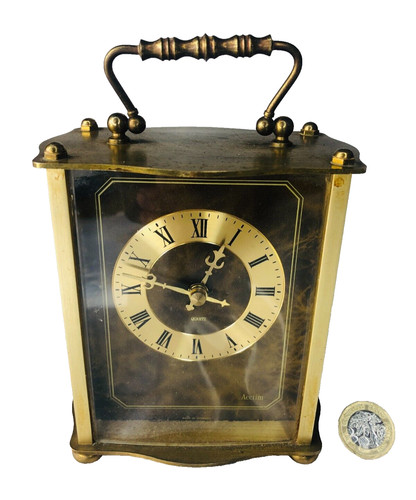 Mantel clock quartz metal - clock,