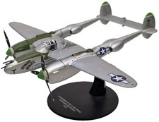 Lockheed P-38J Lightning, Richard Ira Bong 1944, 1:72 Scale Diecast Model (JR03)