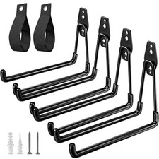 Garage Hooks 4 Pack, 7.7 inch