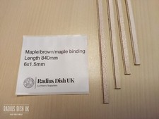 Guitar Binding Maple/Brown/Maple