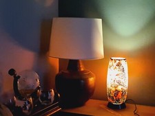 Mosaic Lamp Crackle Glass