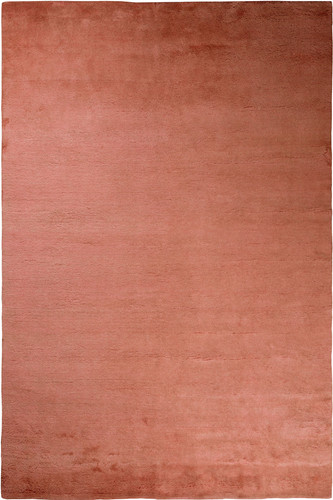 Solid rosewood wool rug - solid, 9x12