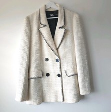 Zara Cream Textured Double