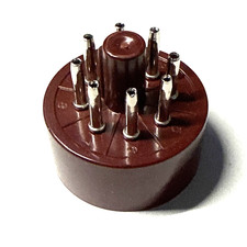 1 pcs bakelite  8 pin - octal