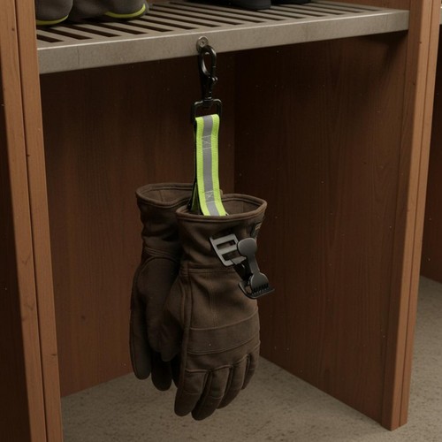 Firefighter glove strap easy - strap,