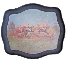 Vintage equestrian painting - equestrian,
