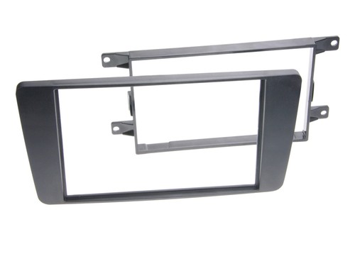 Car radio bezel mounting - , frame