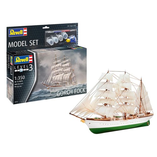 Revell gorch fock - fock, navy