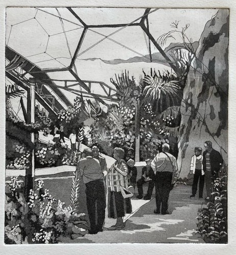 Vintage etching botanical - etching,