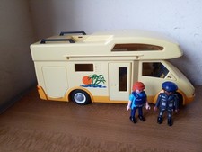 Playmobil Holiday Family Camper Van RV Motor Mobile Not Complete  + 2 figures