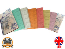 Laundry Service& dry cleaner TICKET BOOK-SQUARE COUNTER BOOK-Multiple Colors 