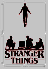 Stranger Things sticker vinyl