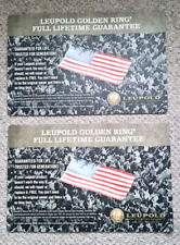 2 X LEUPOLD Rifle Scope Mouse Mat / Desk Top Protector  Shop Counter Cover