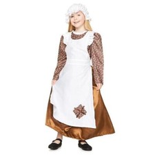 Karnival Poor Victorian Girl Girl's Fancy Dress Costume